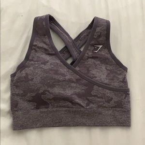 Gymshark Camo Sports Bra